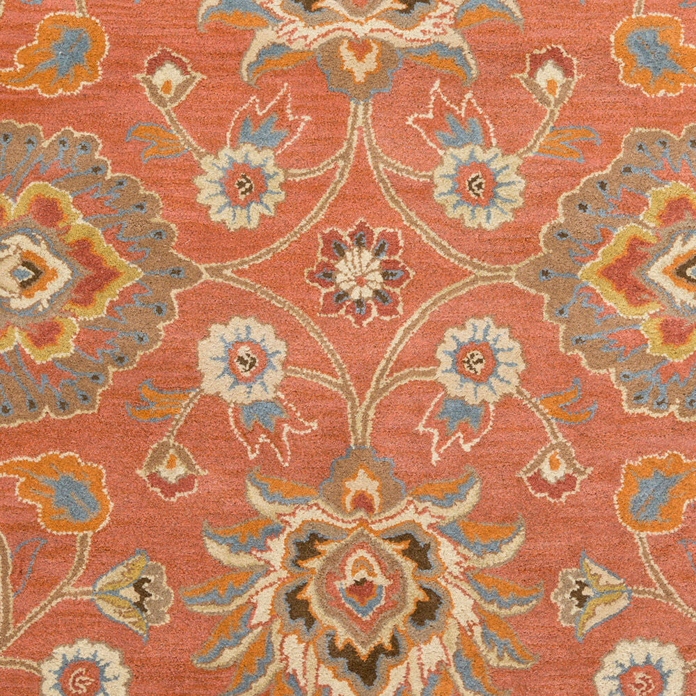 Caesar Beige/Rust Handmade Rug CAE-1107 - swatch