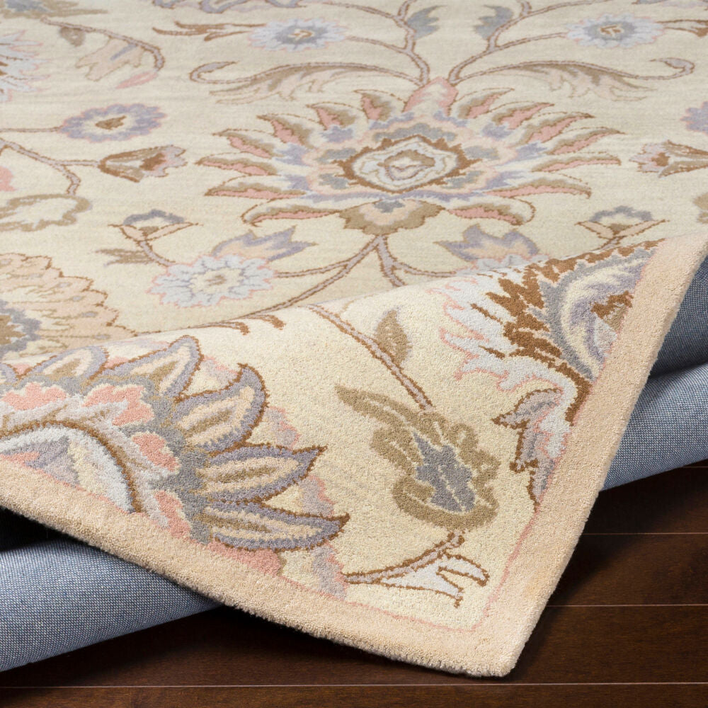 Caesar Brown/Taupe Handmade Rug CAE-1109 - fold