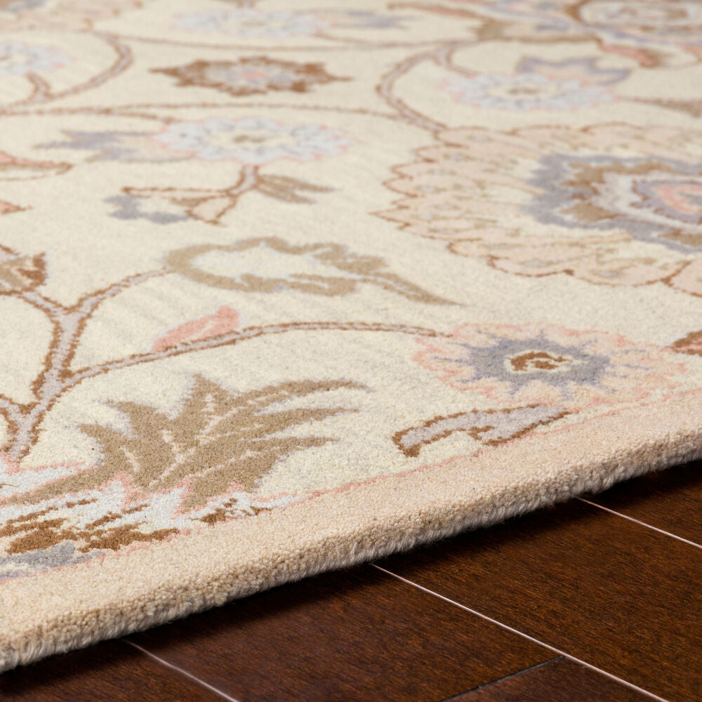 Caesar Brown/Taupe Handmade Rug CAE-1109 - texture