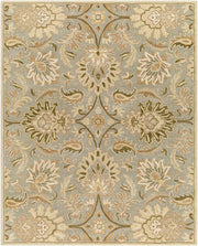 Caesar Gray/Sage Handmade Rug - 10' x 14'