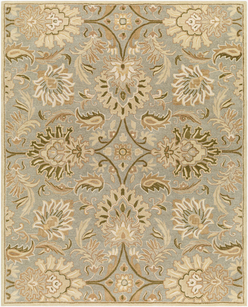 Caesar Gray/Sage Handmade Rug - 10' x 14'