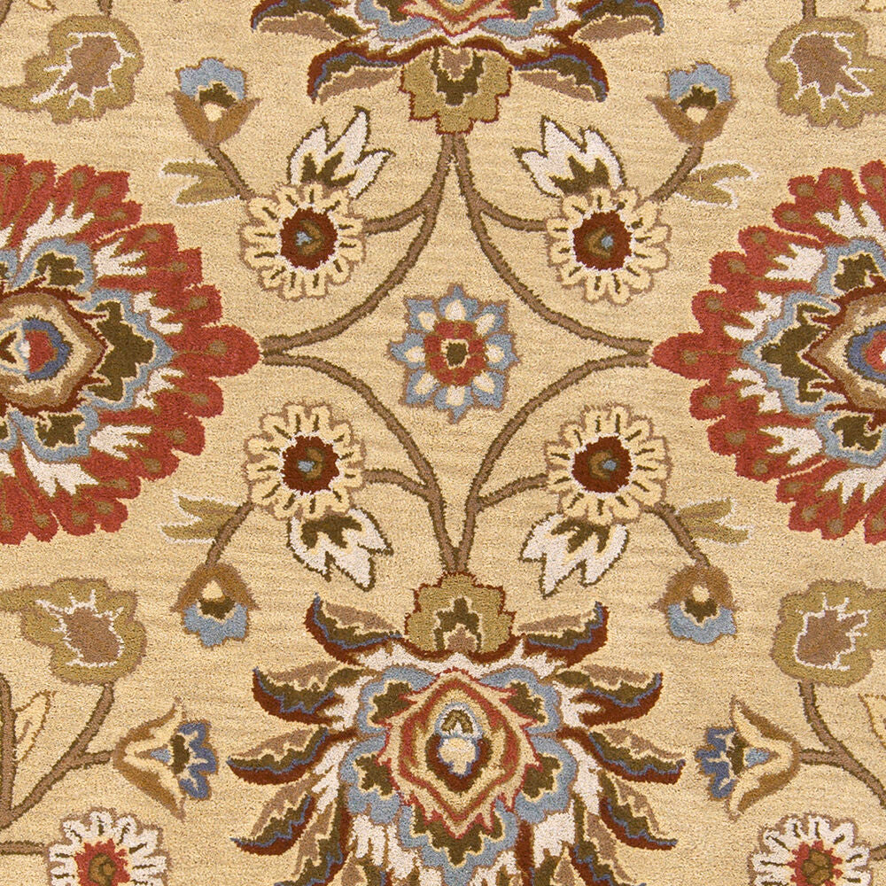 Caesar Blue/Wheat Handmade Rug - swatch