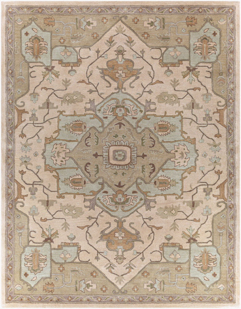 Caesar Beige/Tan Handmade Rug CAE-1143 - 10' x 14'