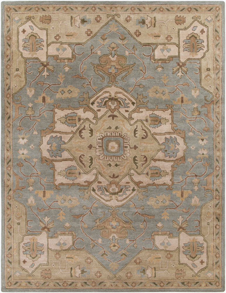 Caesar Beige/Tan Handmade Rug CAE-1144 - 10' x 14'