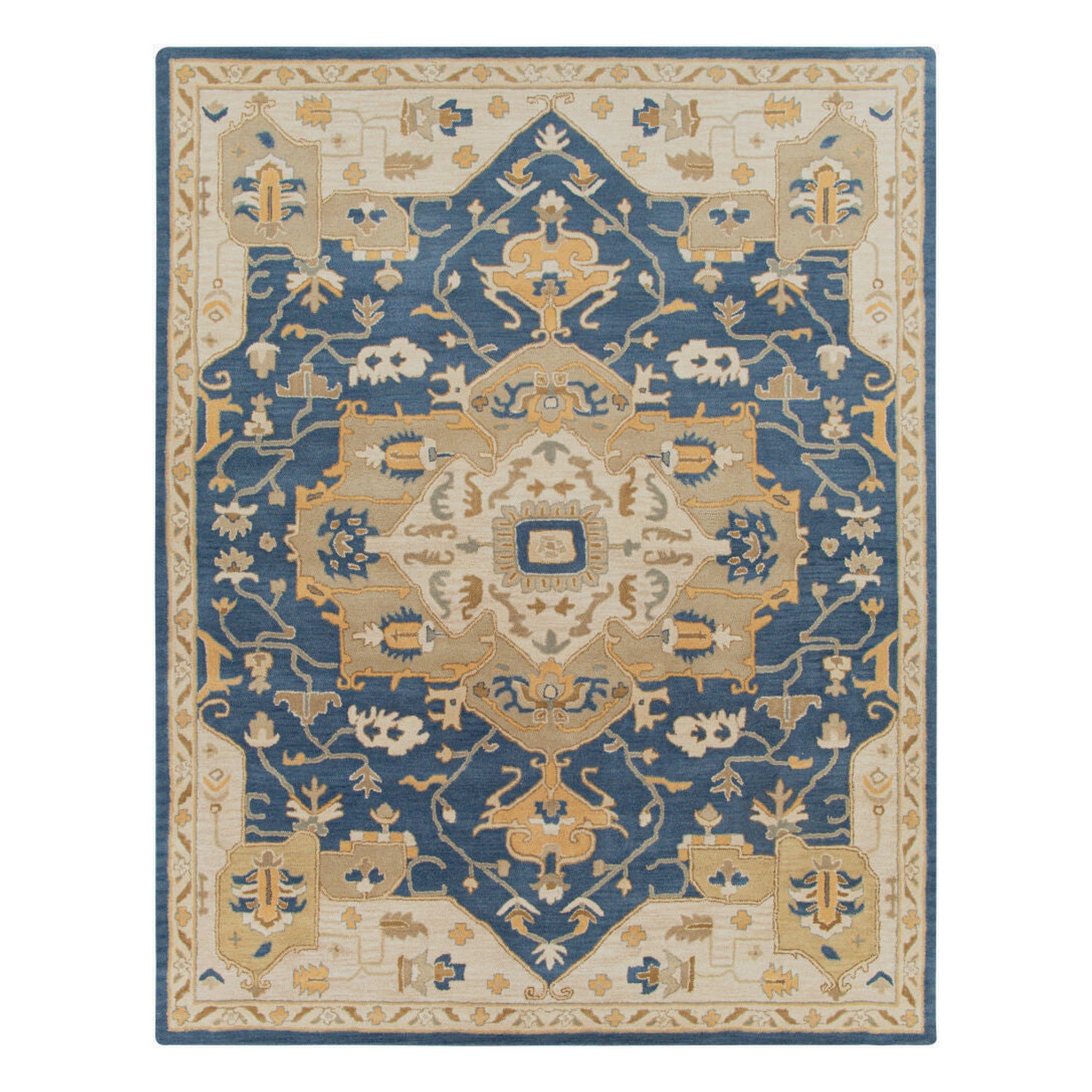 Caesar Brown/Taupe Handmade Rug CAE-1145 - 10' x 14'