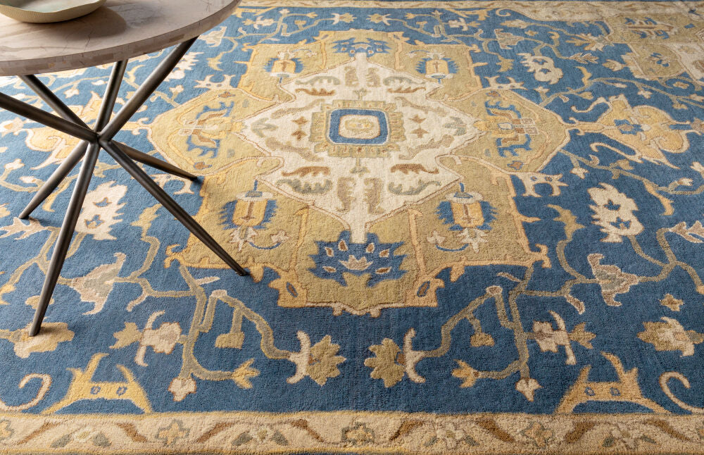 Caesar Brown/Taupe Handmade Rug CAE-1145 - styleshot