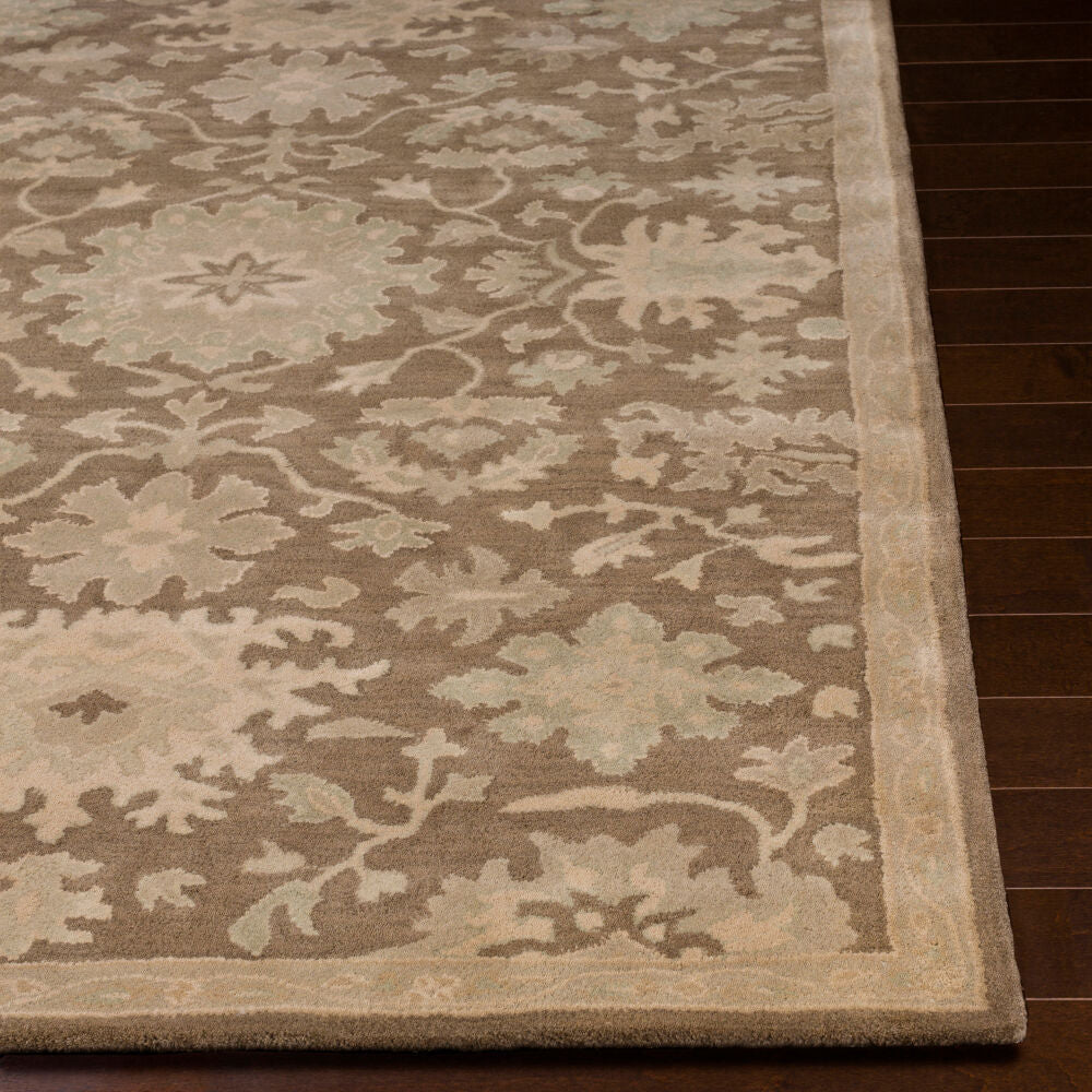 Caesar Beige/Sage Handmade Rug CAE-1149 - front