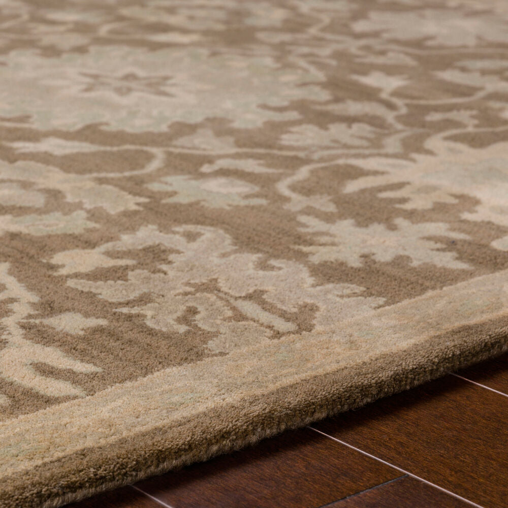 Caesar Beige/Sage Handmade Rug CAE-1149 - texture