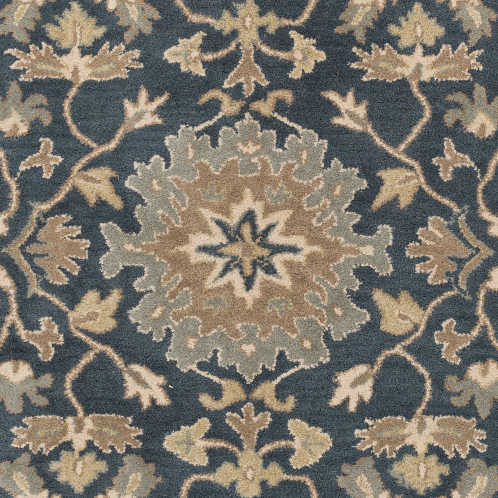 Caesar Brown/Navy Handmade Rug - swatch
