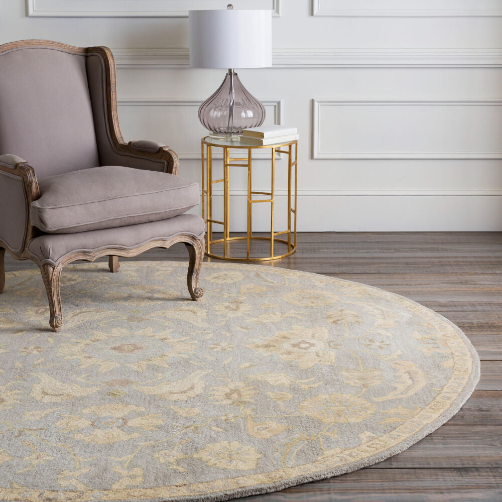 Caesar Beige/Tan Handmade Rug CAE-1162 - styleshot