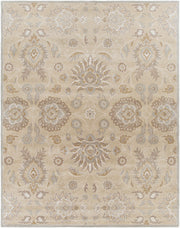 Caesar Ivory/Taupe Handmade Rug - 10' x 14'