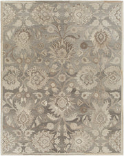 Caesar Black/Taupe Handmade Rug CAE-1195 - 10' x 14'