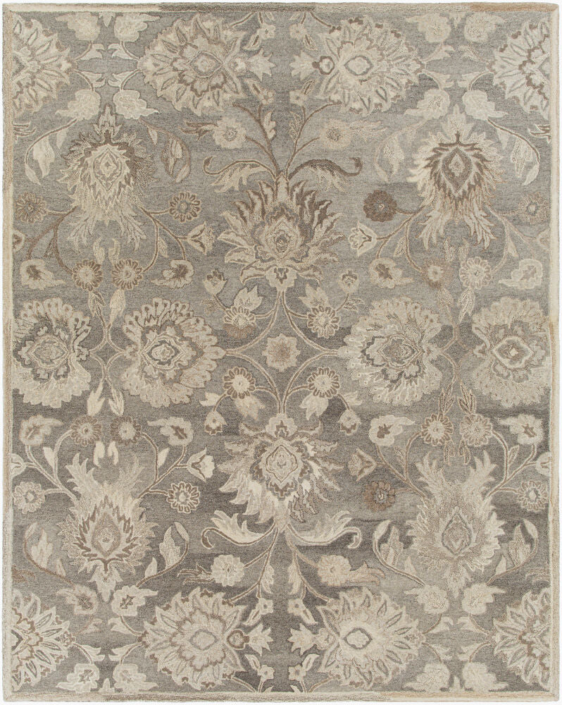 Caesar Black/Taupe Handmade Rug CAE-1195 - 10' x 14'