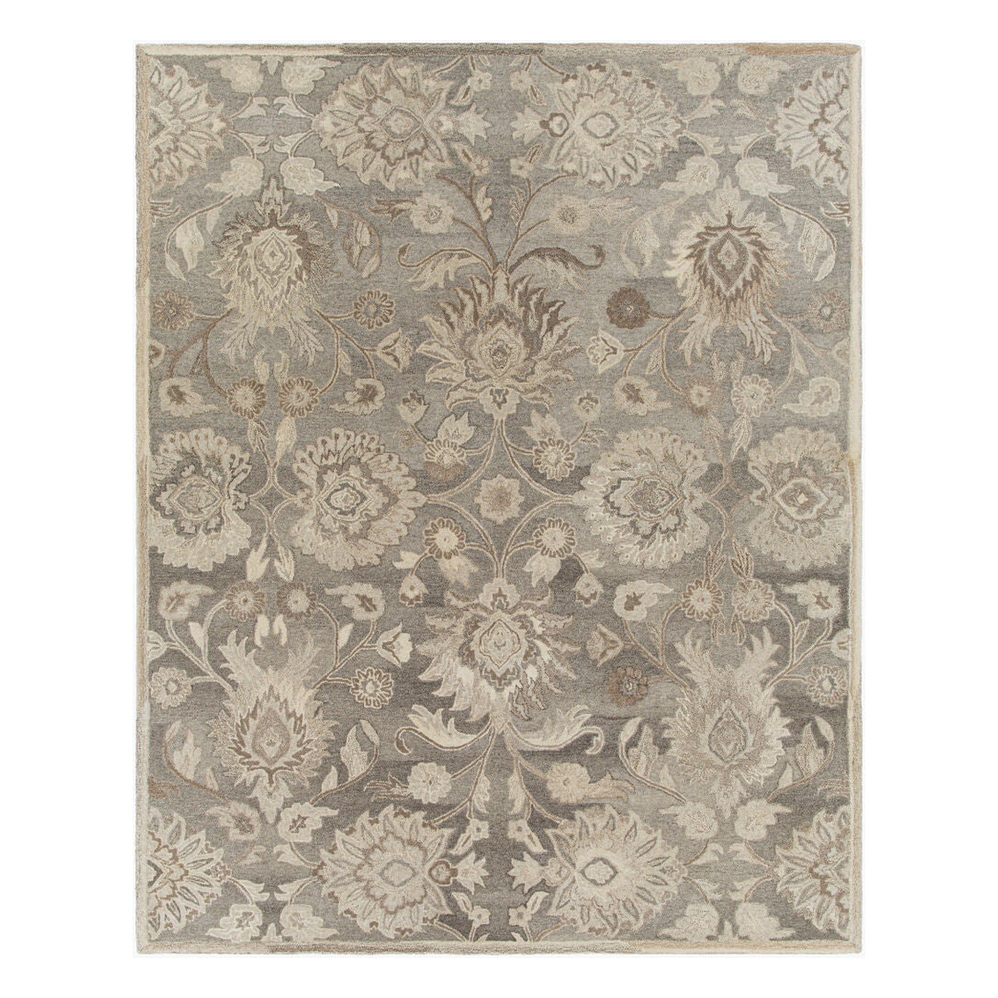 Caesar Black/Taupe Handmade Rug CAE-1195 - 10' x 14'