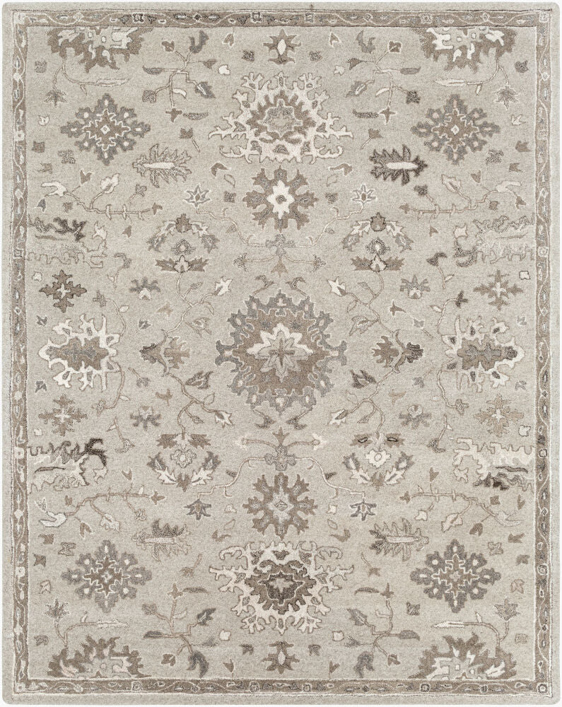 Caesar Black/Taupe Handmade Rug CAE-1197 - 10' x 14'