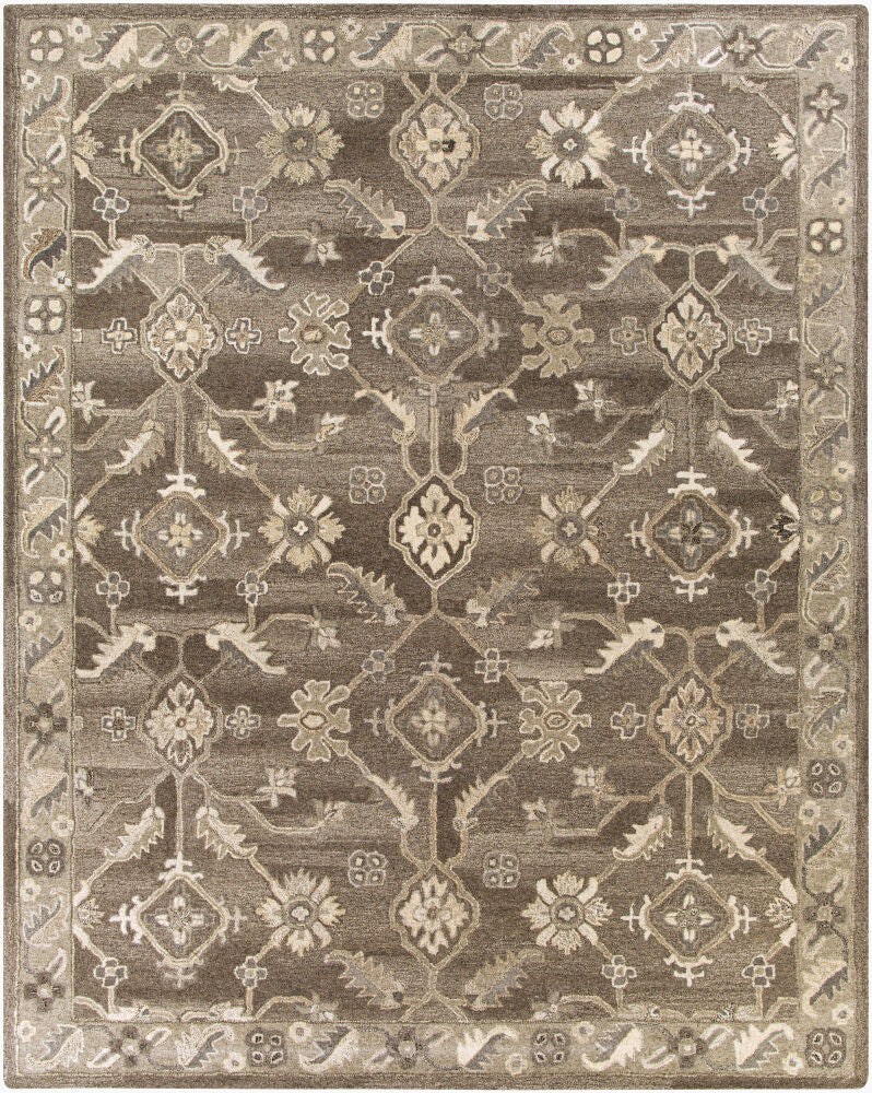 Caesar Black/Taupe Handmade Rug CAE-1200 - 10' x 14'