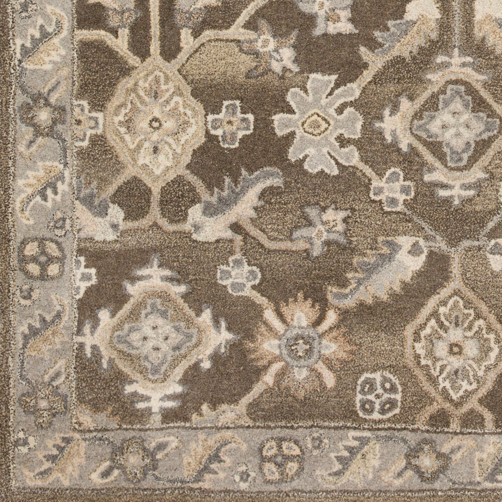 Caesar Black/Taupe Handmade Rug CAE-1200 - swatch