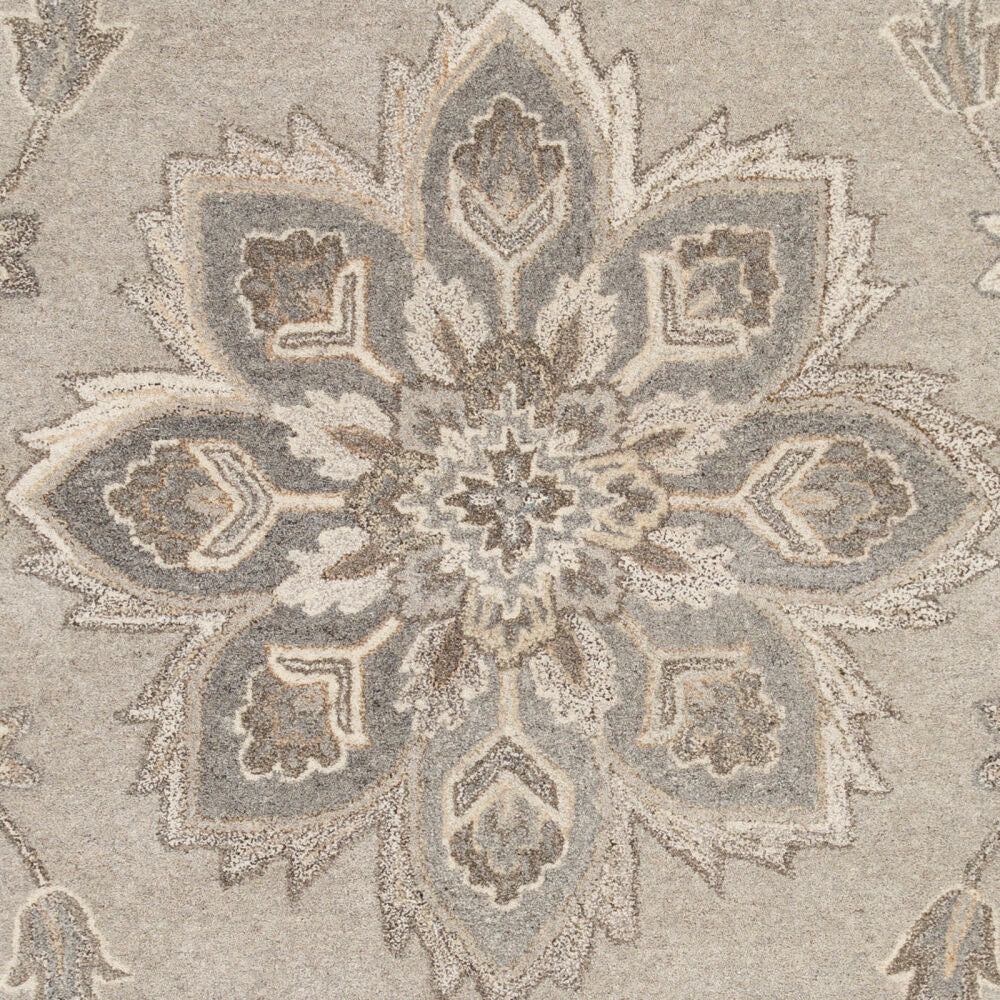 Caesar Black/Taupe Handmade Rug CAE-1201 - swatch