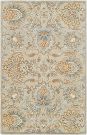 Caesar Charcoal/Tan Handmade Rug - 10' x 14'