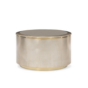 Circle in Time Auric Coffee Table 25" by Caracole