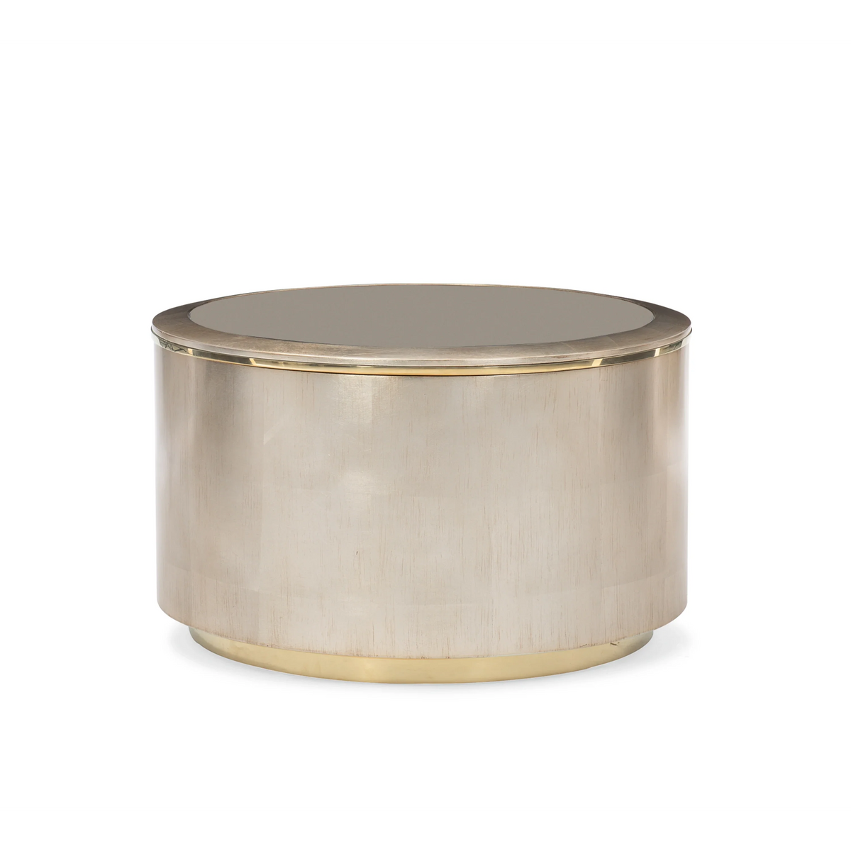 Circle in Time Auric Coffee Table 25" by Caracole