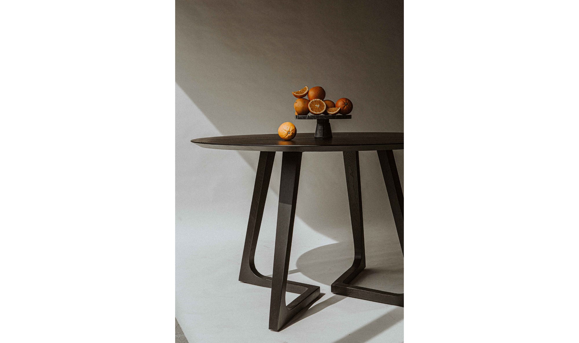 Godenza Round Dining Table Black by Moe's Home Collection - view 8