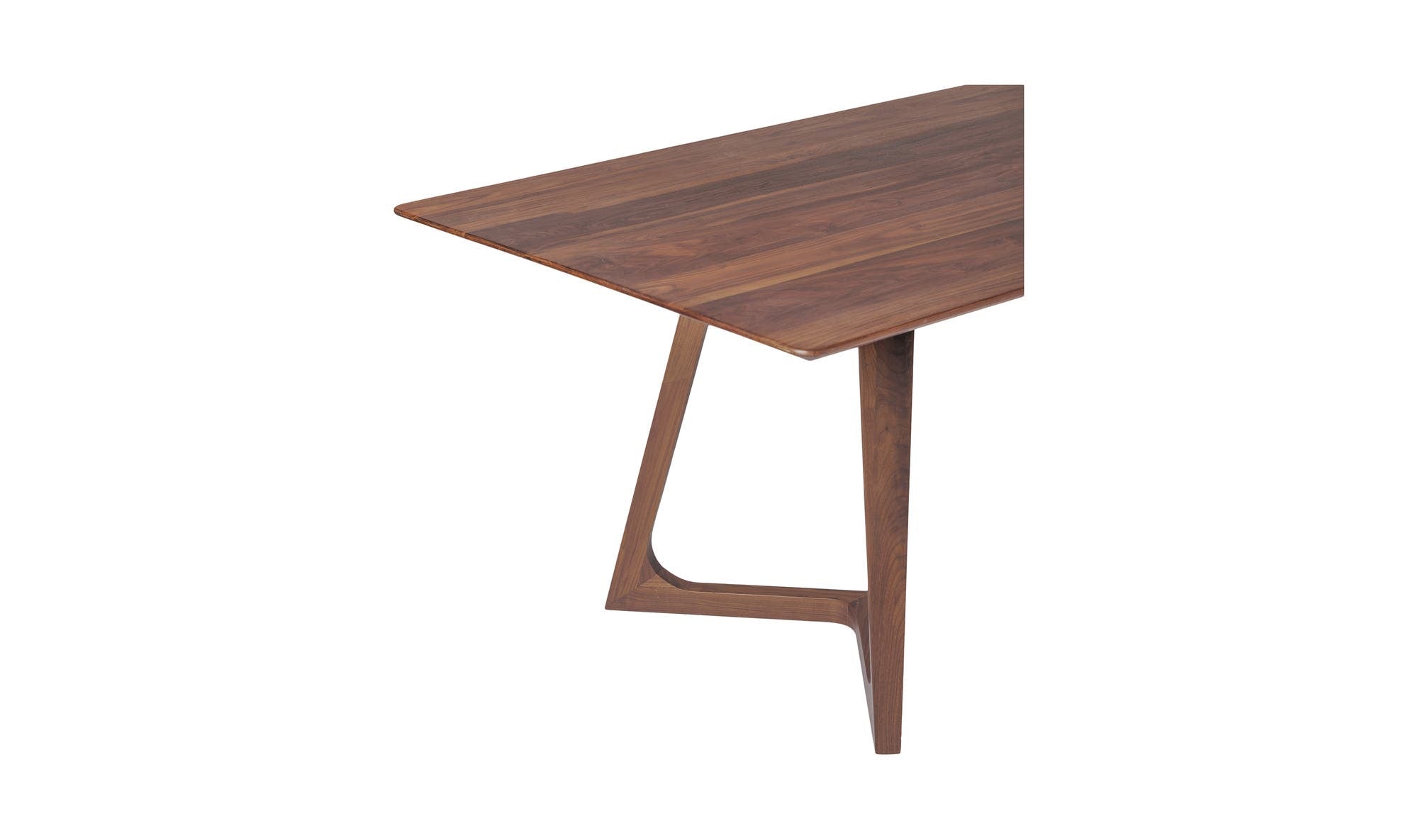 Godenza Rectangular Dining Table Walnut by Moe's Home Collection - view 12