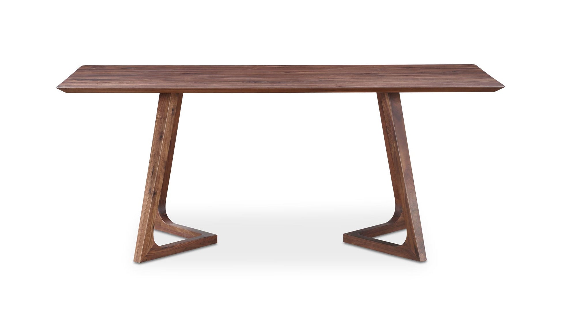 Godenza Rectangular Dining Table Walnut by Moe's Home Collection - view 7