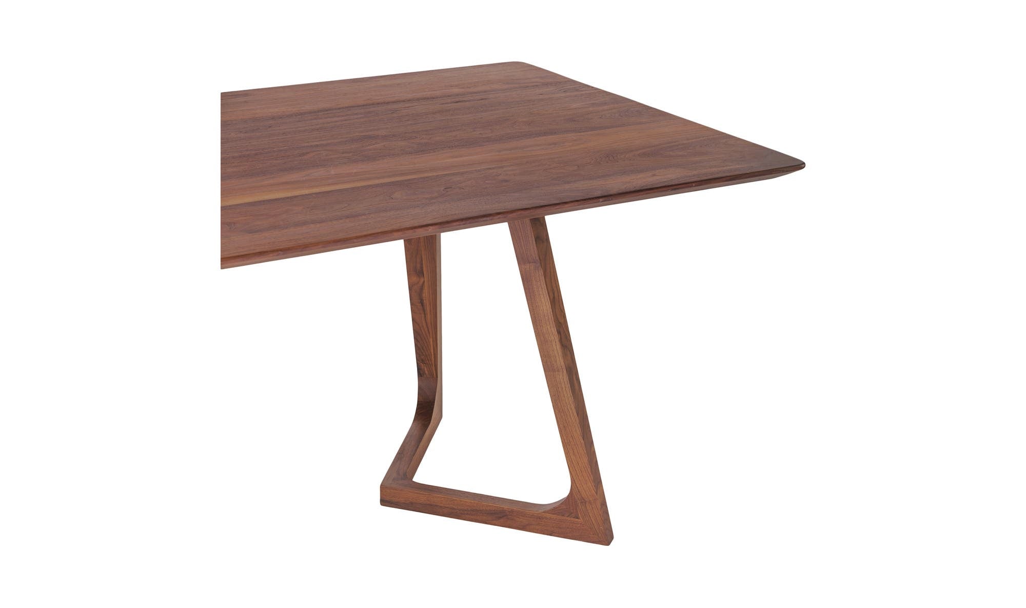 Godenza Rectangular Dining Table Walnut by Moe's Home Collection - view 11