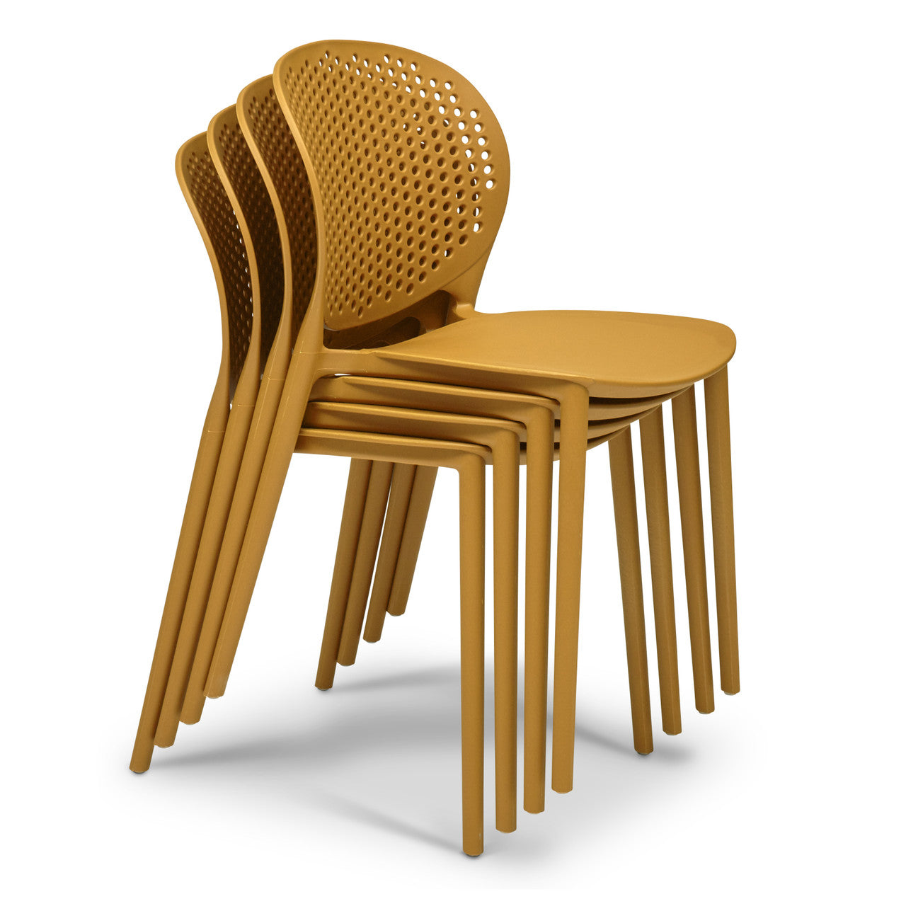 Metro - Bailey Side Chair - Set of 4 - Ginger Seat