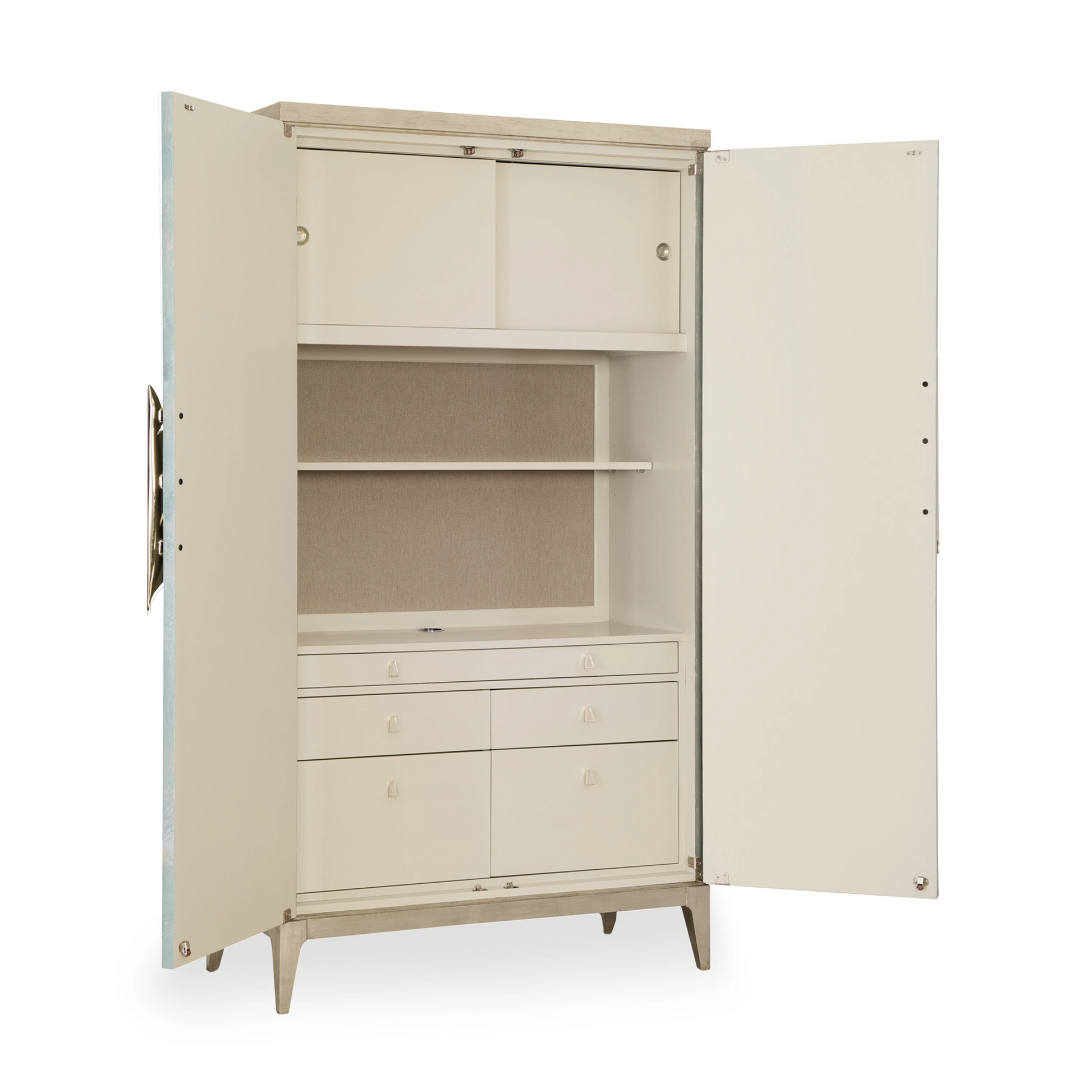 Watercolours Armoires & Wardrobes Armoire 44" by Caracole - view 4