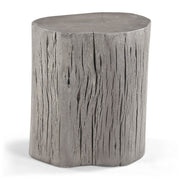 Brooks Solid Wood Stump - Sandblasted Grey by Urbia - product view
