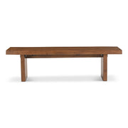 Brooks Bench 65" - Americano Frame by Urbia - product view