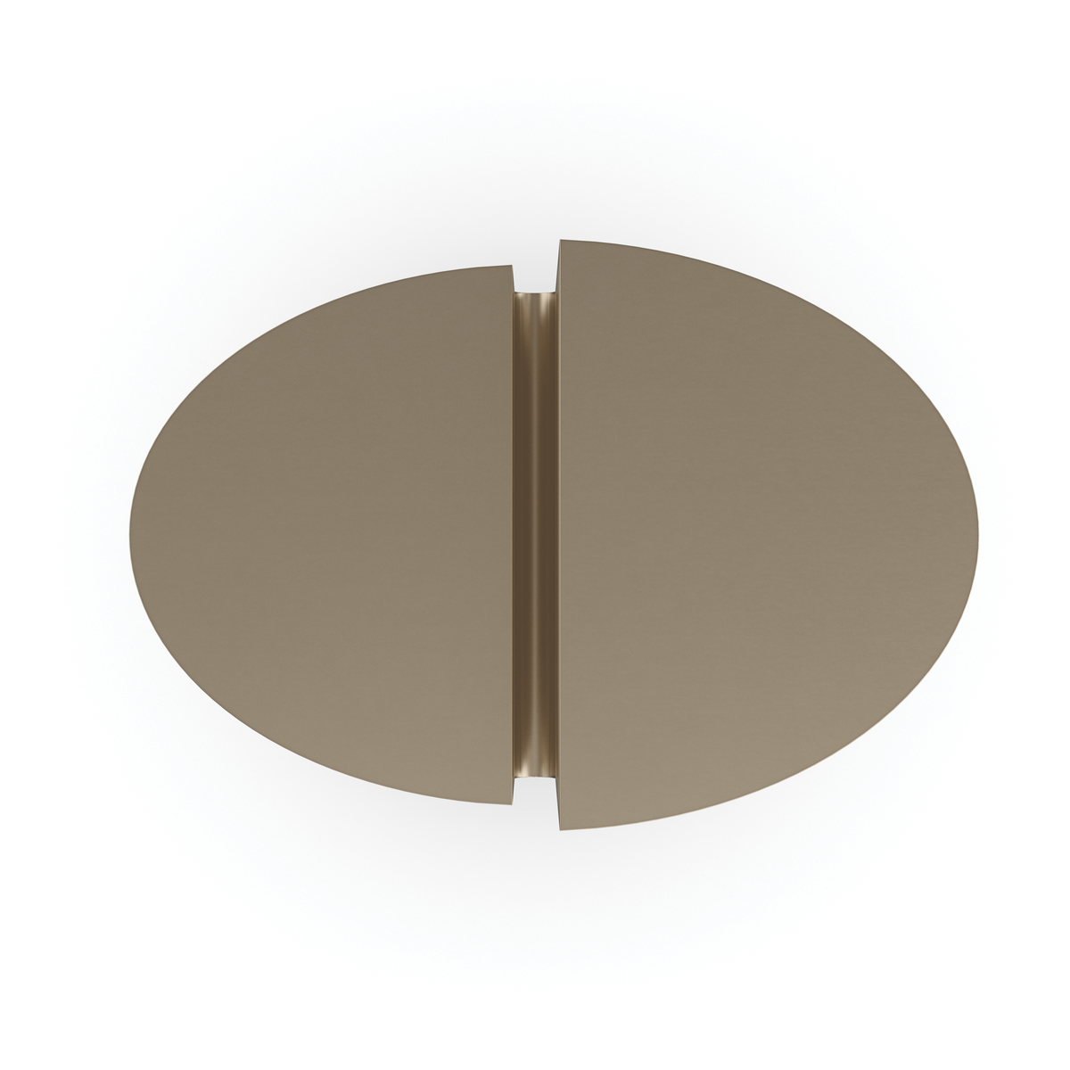 Discord Lucent Bronze Metallic End Table 14" by Caracole - view 5
