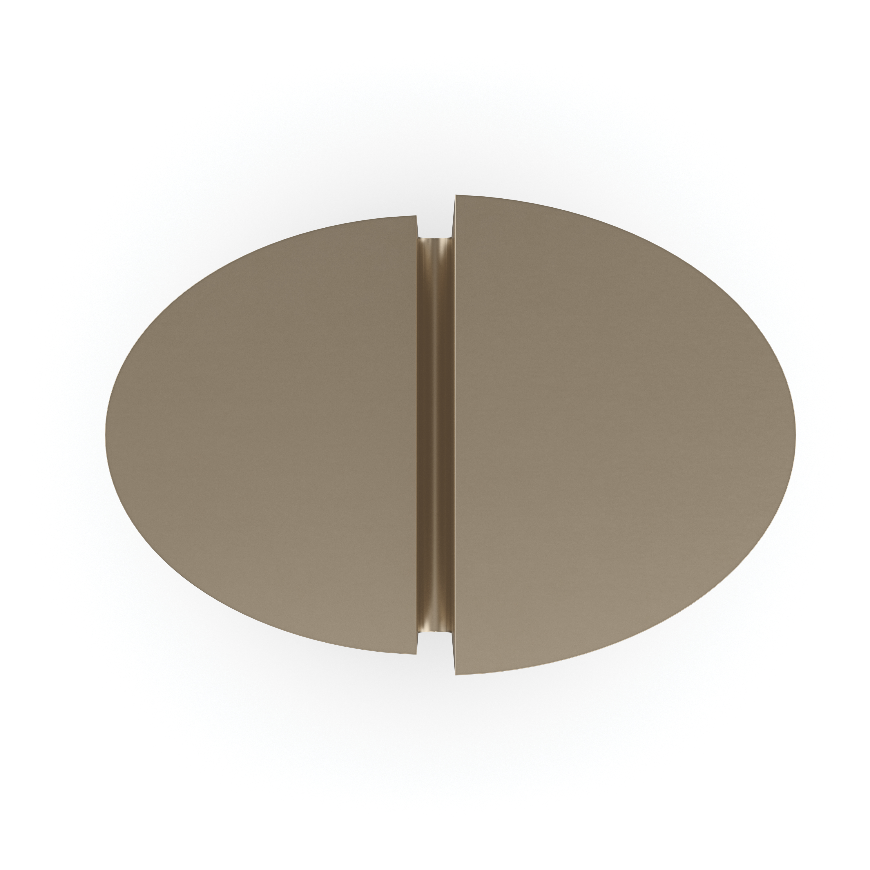 Discord Lucent Bronze Metallic End Table 14" by Caracole - view 5