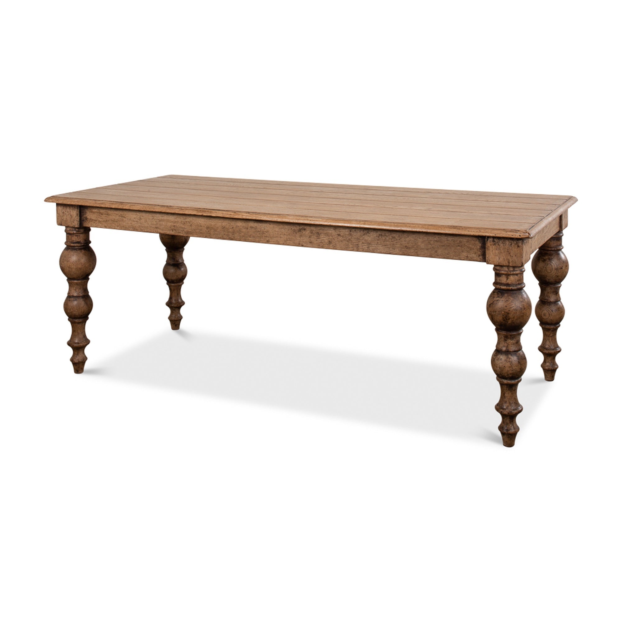 Oak Dining Table by Sarreid Ltd