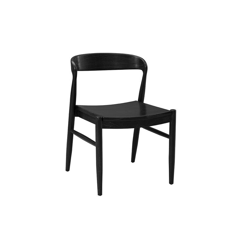Black Townsend Side Chair by Furniture Classics at ZIN Home