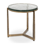 Dorsey Round Side Table 23" by Sarreid Ltd