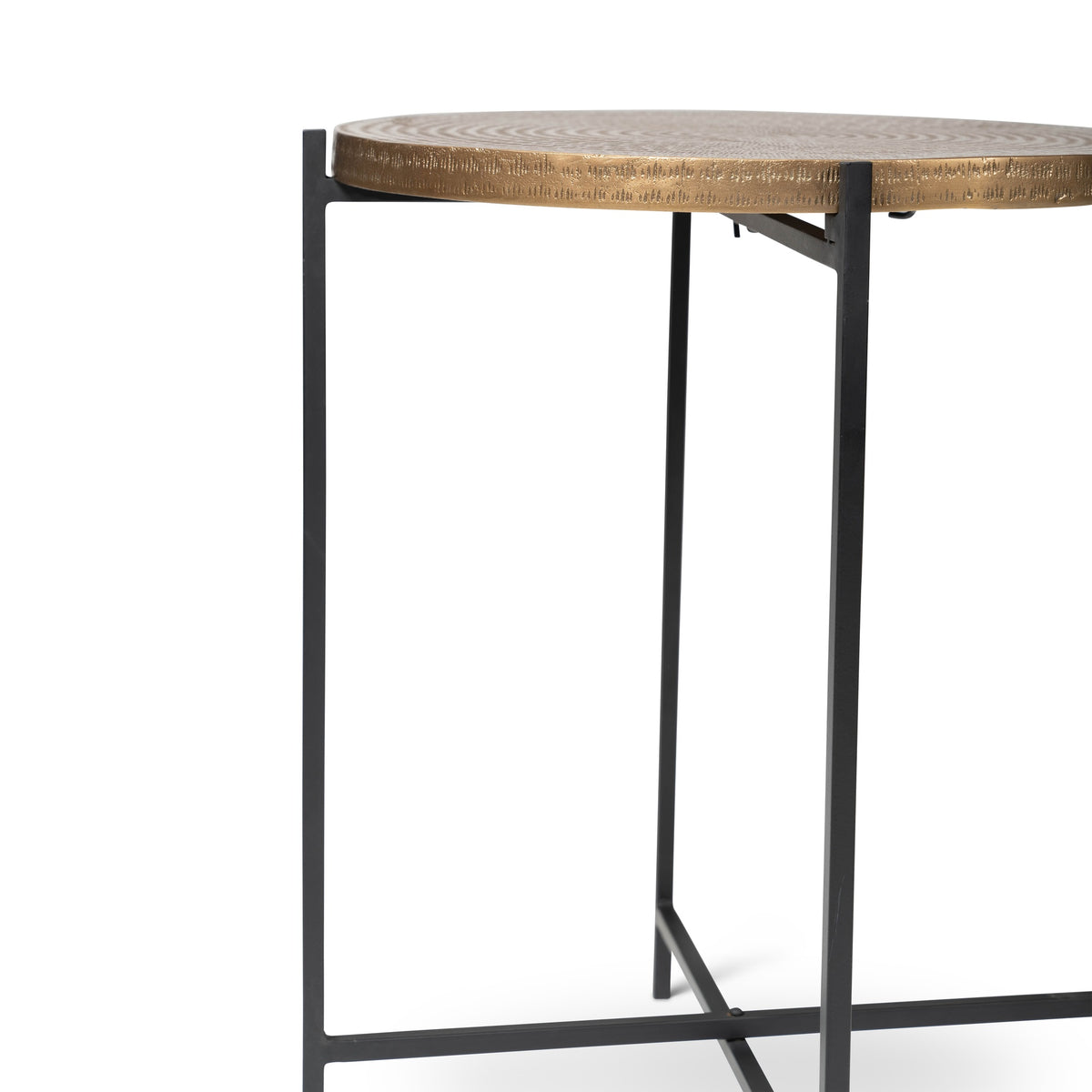 Elements Navi End Table - Antique Brass by Urbia - detail 7