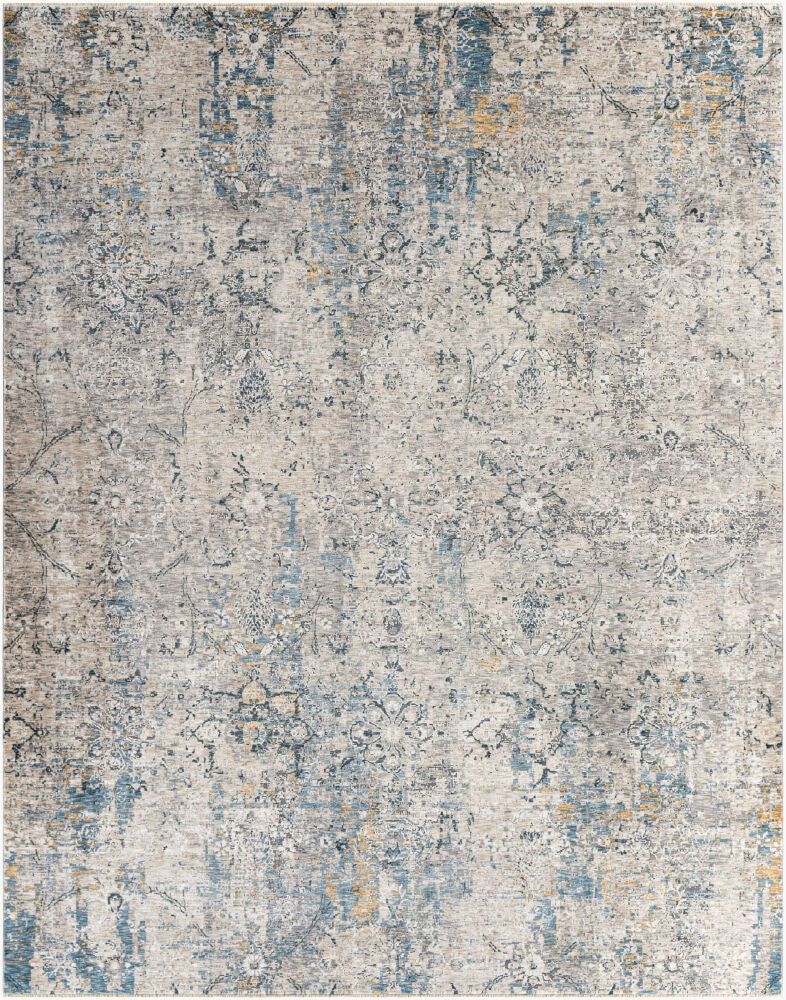 Cardiff Beige/Tan Machine Woven Rug - 2'7" x 10'