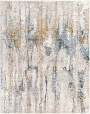 Cardiff Dark Blue/Mustard Machine Woven Rug CDF-2306 - 2'7" x 10'