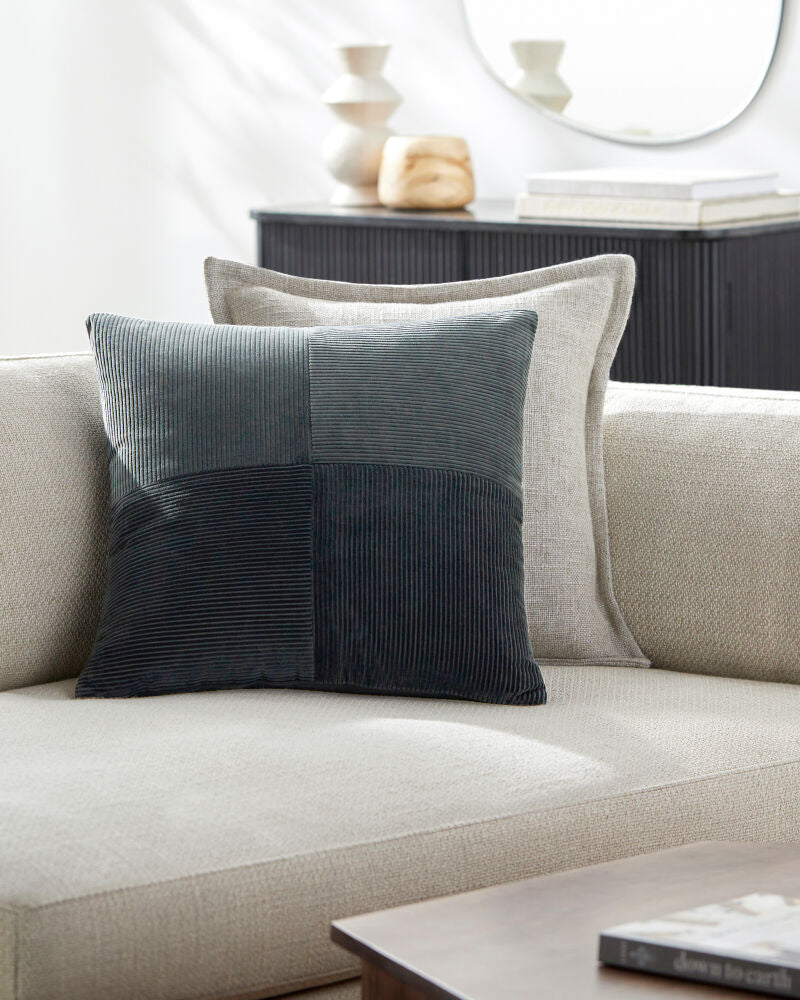 Corduroy Quarters Accent Pillow CDQ-002 - standard
