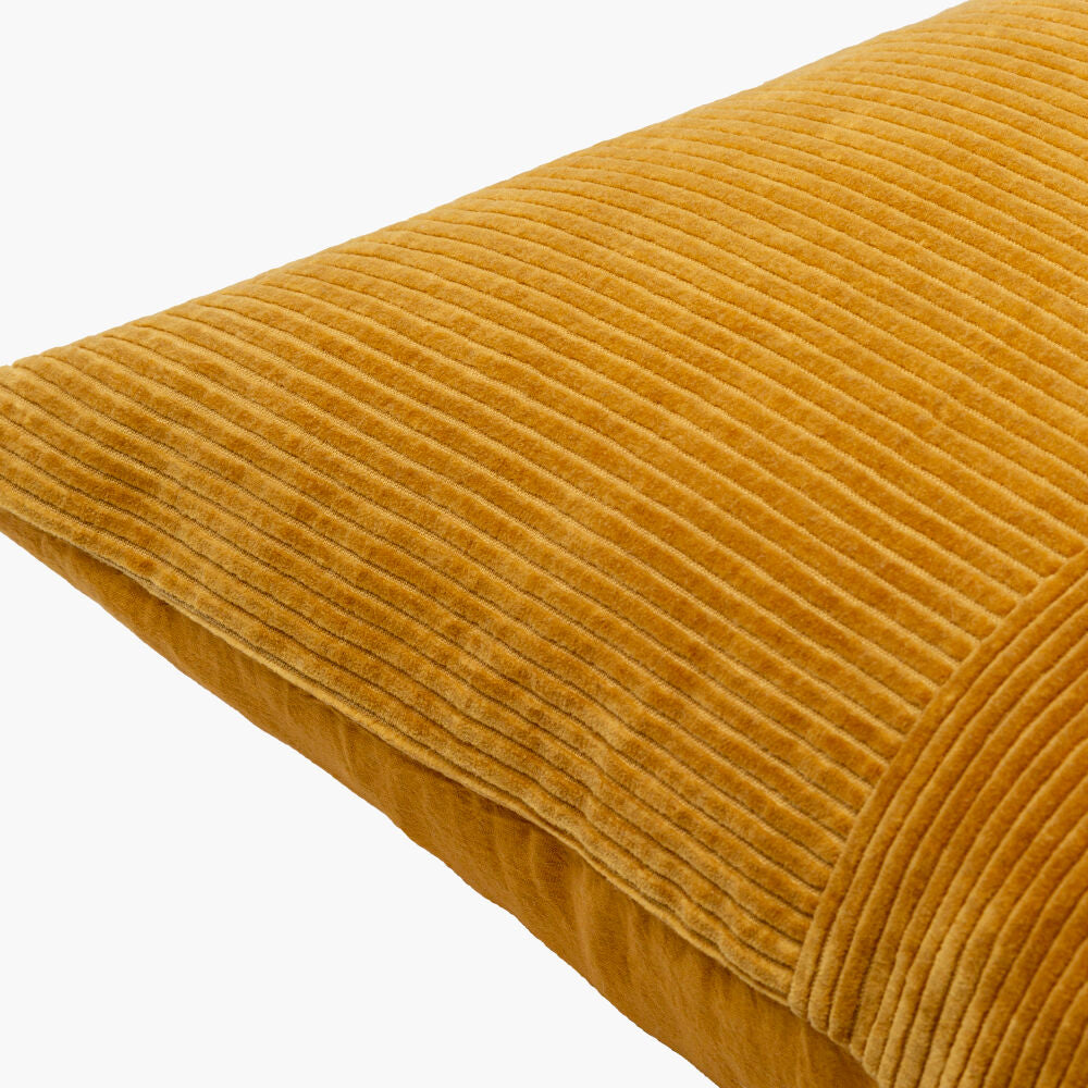 Corduroy Quarters Accent Pillow CDQ-003 - corner