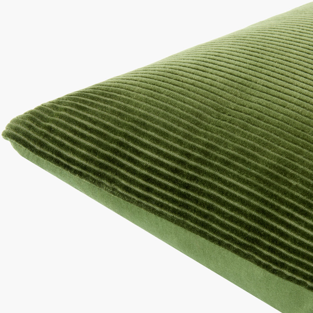 Corduroy Quarters Accent Pillow CDQ-010 - corner