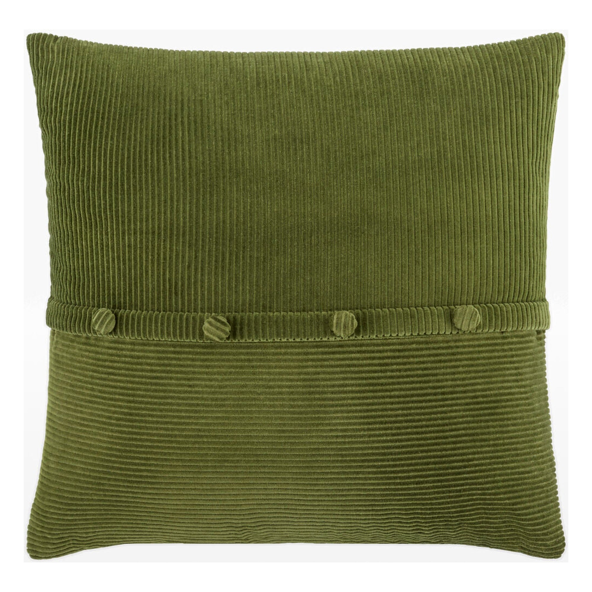 Corduroy Quarters Accent Pillow CDQ-010 - 18"L x 18"W