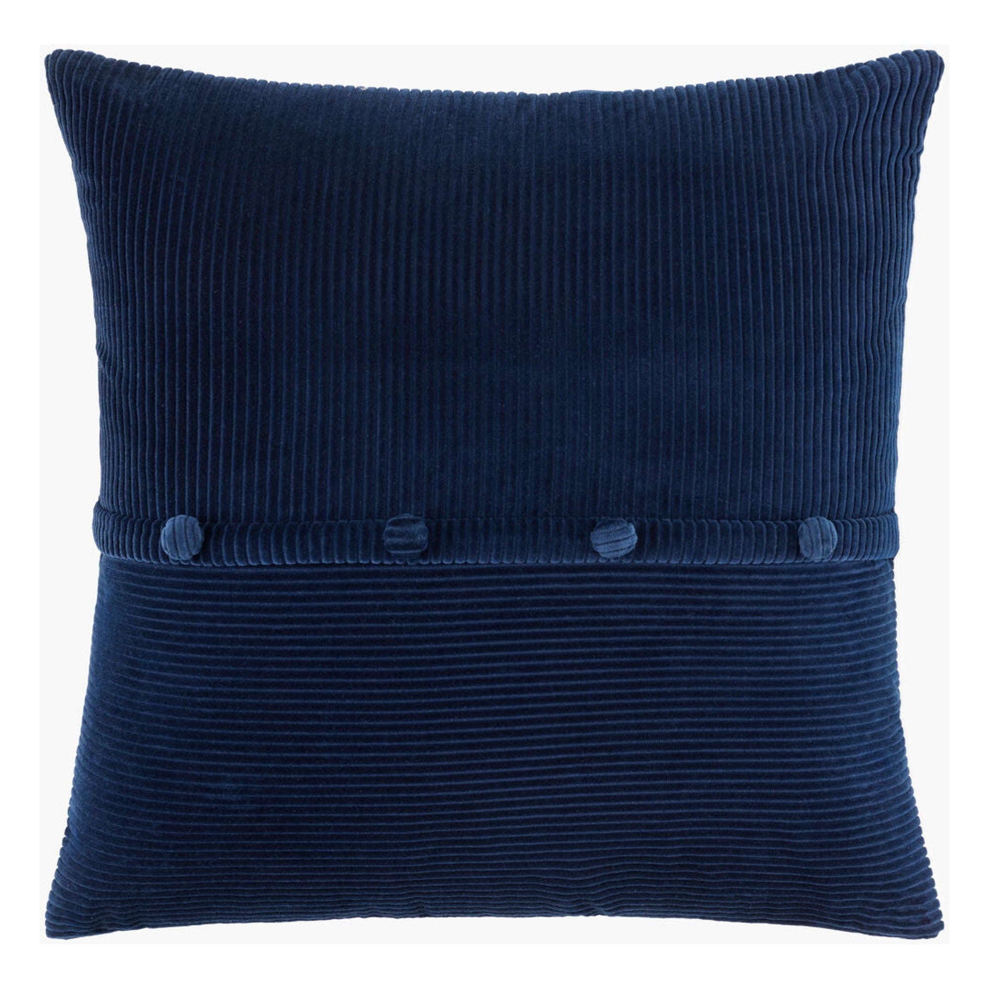 Corduroy Quarters Accent Pillow CDQ-011 - 18"L x 18"W
