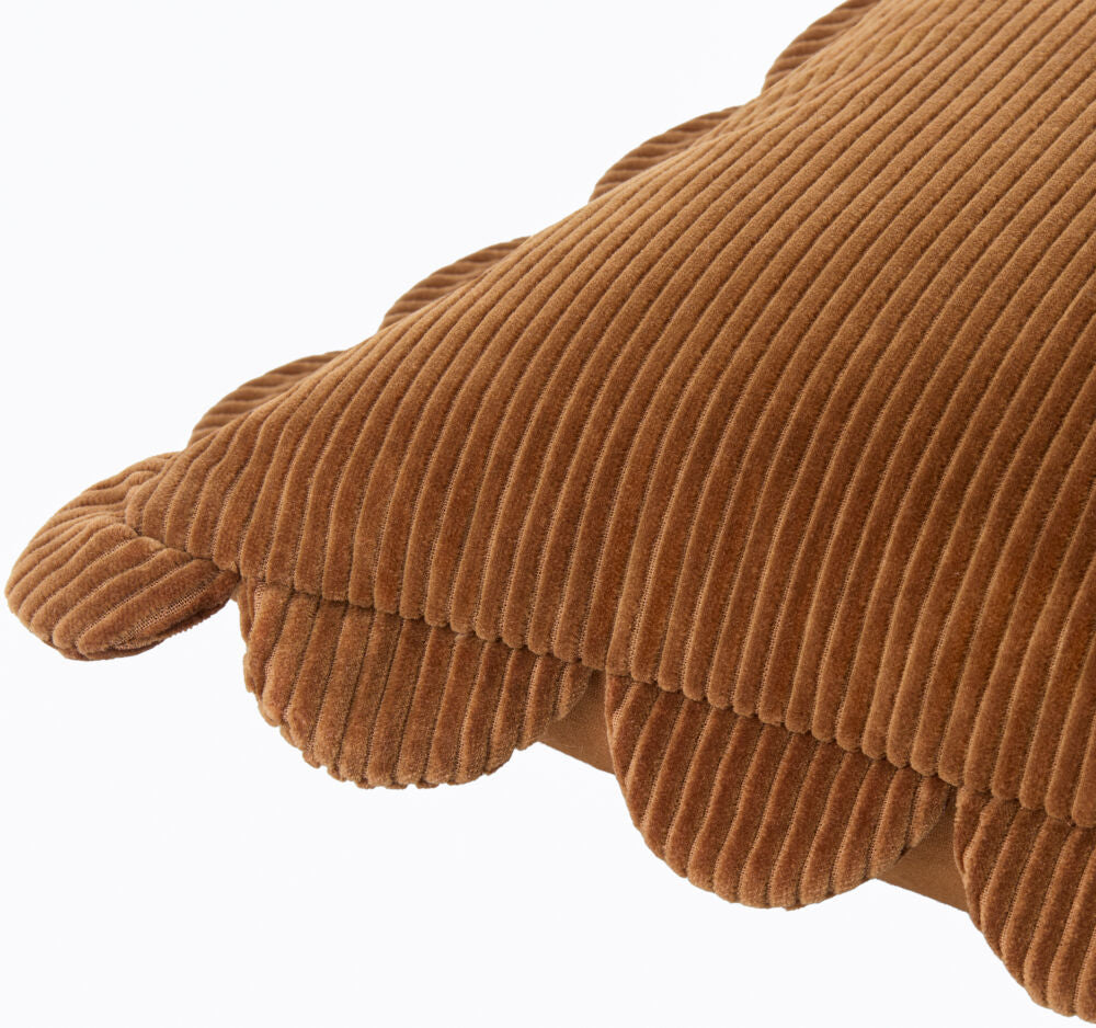 Corduroy Quarters Accent Pillow CDQ-012 - corner
