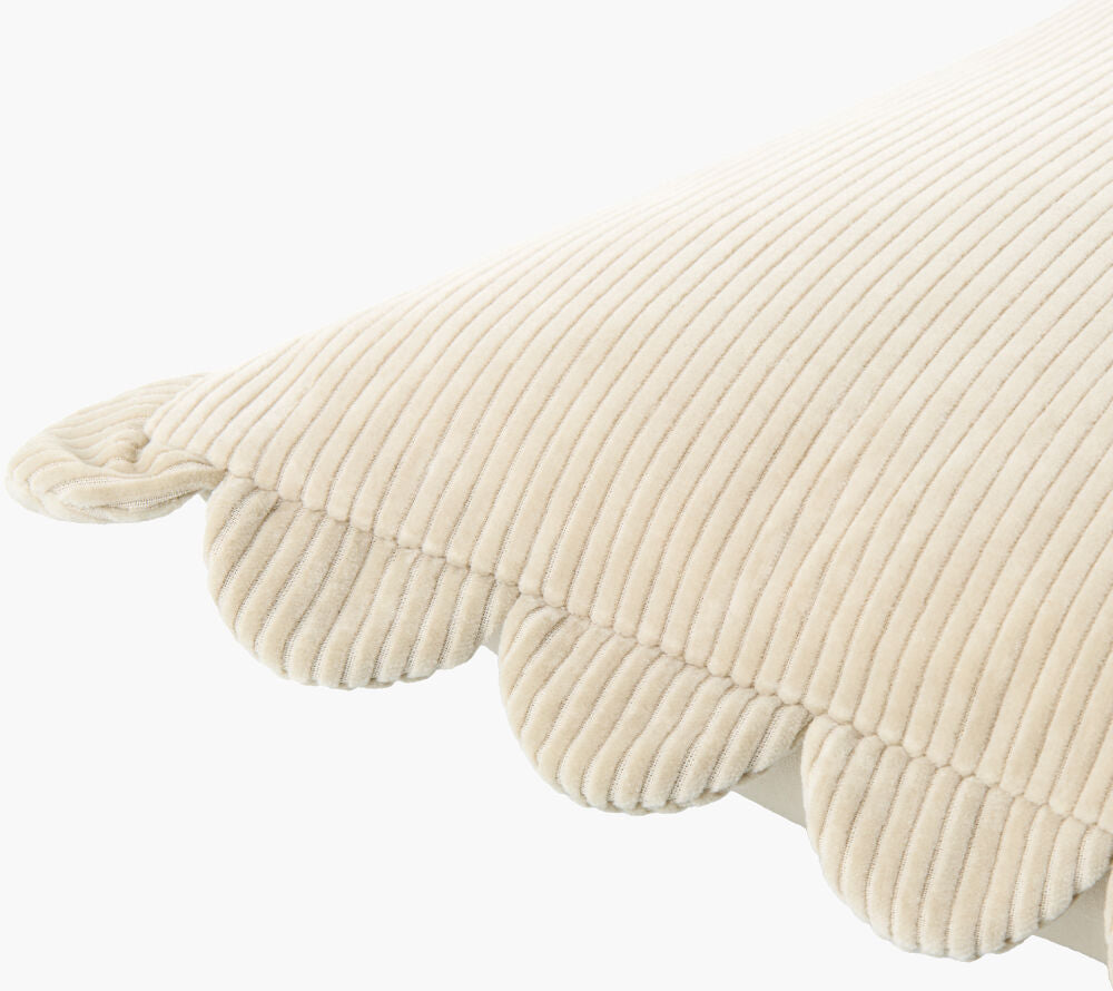 Corduroy Quarters Accent Pillow CDQ-013 - corner