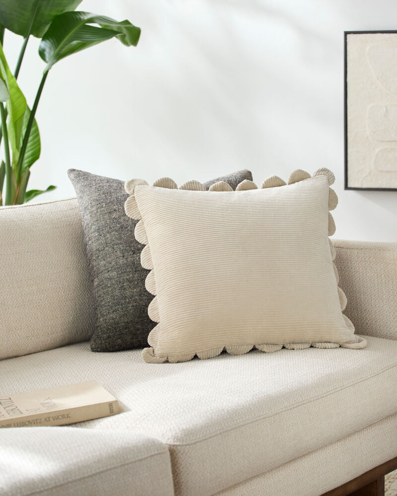 Corduroy Quarters Accent Pillow CDQ-013 - styleshot
