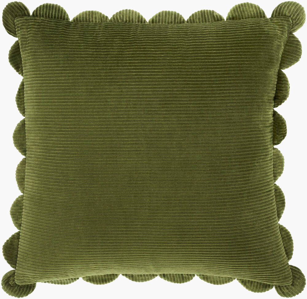 Corduroy Quarters Accent Pillow CDQ-014 - 18"L x 18"W